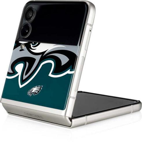 NFL Philadelphia Eagles Large Logo Galaxy Z Flip3 5G Skin