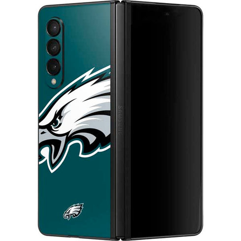 NFL Philadelphia Eagles Large Logo Galaxy Z Fold3 5G Skin