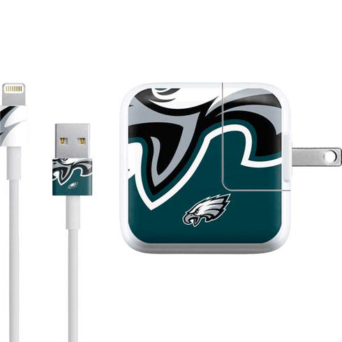 NFL Philadelphia Eagles Large Logo iPad Charger (10W USB) Skin