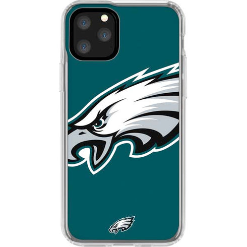 NFL Philadelphia Eagles Large Logo iPhone 11 Pro Clear Case