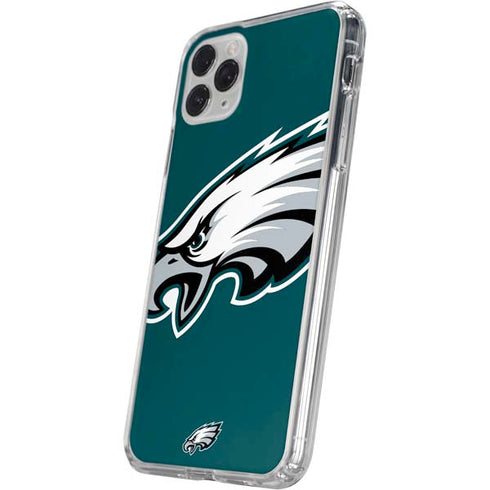 NFL Philadelphia Eagles Large Logo iPhone 11 Pro Clear Case