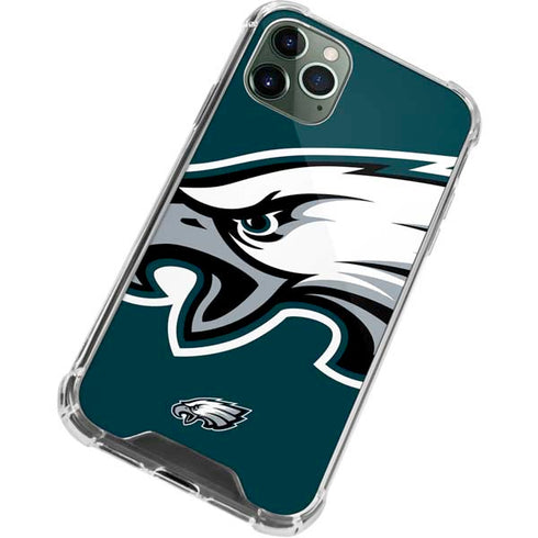 NFL Philadelphia Eagles Large Logo iPhone 11 Pro Max Clear Case