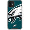 NFL Philadelphia Eagles Large Logo iPhone 12 Mini Clear Case