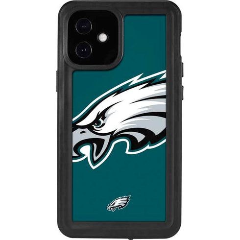 NFL Philadelphia Eagles Large Logo iPhone 12 Mini Waterproof Case