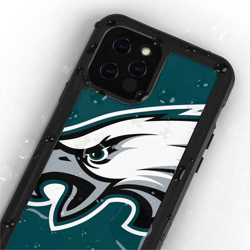 NFL Philadelphia Eagles Large Logo iPhone 12 Pro Waterproof Case