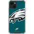 NFL Philadelphia Eagles Large Logo iPhone 13 Mini Clear Case