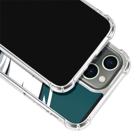 NFL Philadelphia Eagles Large Logo iPhone 13 Pro Max Clear Case