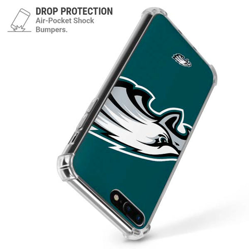 NFL Philadelphia Eagles Large Logo iPhone 7/8 Plus Clear Case