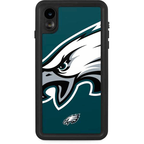 NFL Philadelphia Eagles Large Logo iPhone XR Waterproof Case