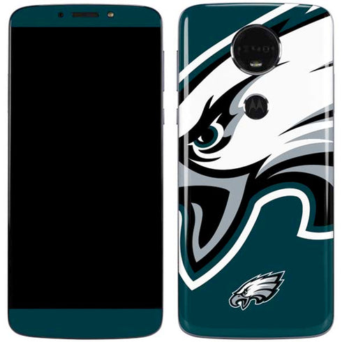 NFL Philadelphia Eagles Large Logo Moto E5 Plus Skin