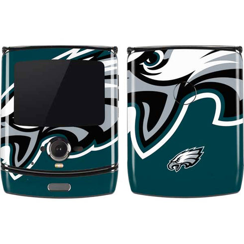 NFL Philadelphia Eagles Large Logo Motorola RAZR Skin
