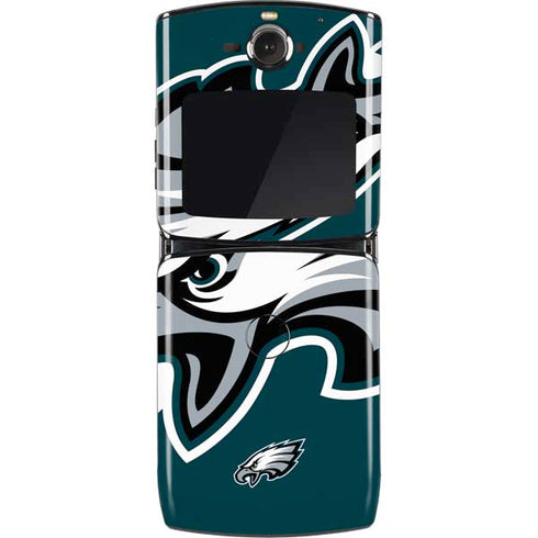 NFL Philadelphia Eagles Large Logo Motorola RAZR Skin