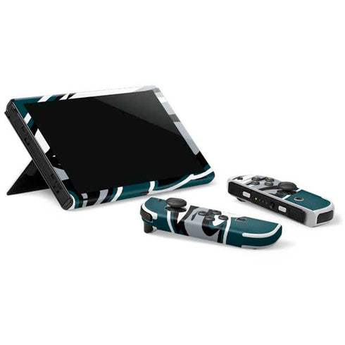 NFL Philadelphia Eagles Large Logo Nintendo Switch OLED (2021) Skin