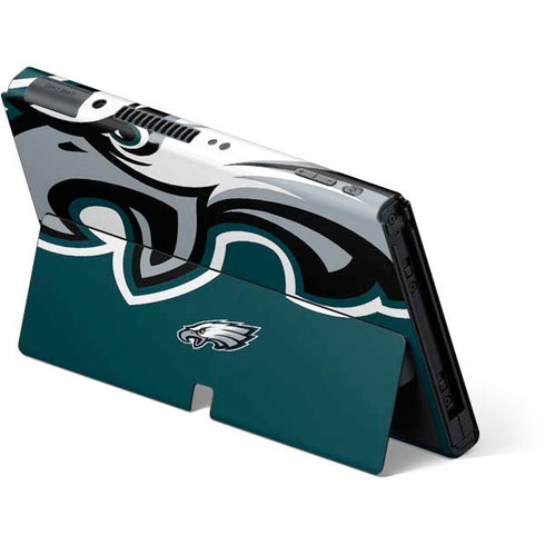 NFL Philadelphia Eagles Large Logo Nintendo Switch OLED (2021) Skin