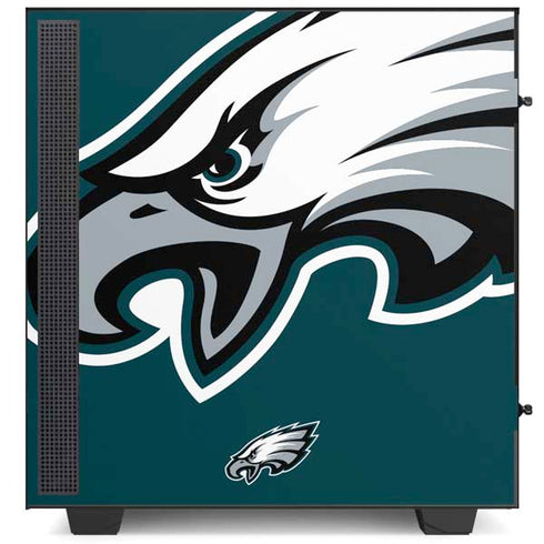 NFL Philadelphia Eagles Large Logo NZXT H510 Compact ATX Mid-Tower Case Skin