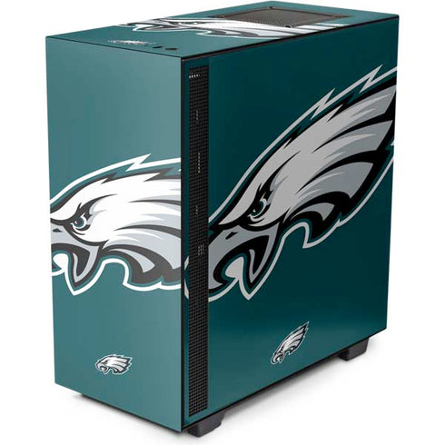 NFL Philadelphia Eagles Large Logo NZXT H510 Compact ATX Mid-Tower Case Skin