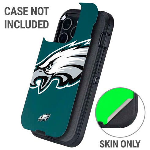 NFL Philadelphia Eagles Large Logo Otterbox Defender iPhone Skin
