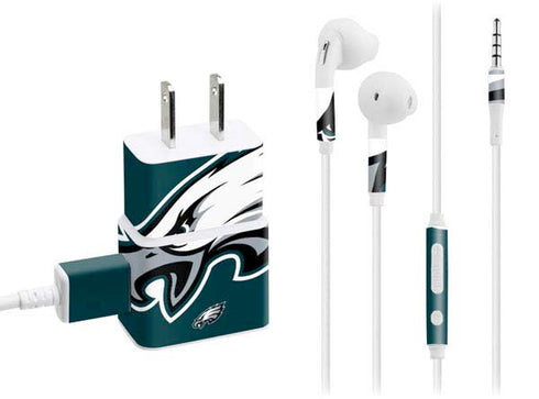 NFL Philadelphia Eagles Large Logo Phone Charger Skin