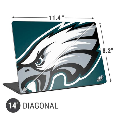 NFL Philadelphia Eagles Large Logo Universal Laptop 14in (11.4 x 8.2in) Skin