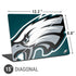 NFL Philadelphia Eagles Large Logo Universal Laptop 15in (12.2 x 8.8in) Skin