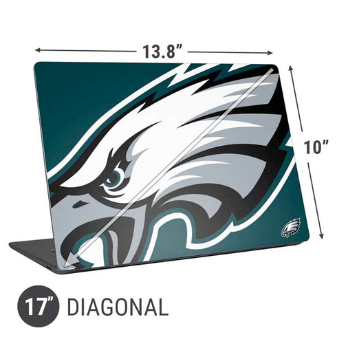 NFL Philadelphia Eagles Large Logo Universal Laptop 17in (13.8 x 10in) Skin