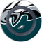 NFL Philadelphia Eagles Large Logo Wireless Charger Skin