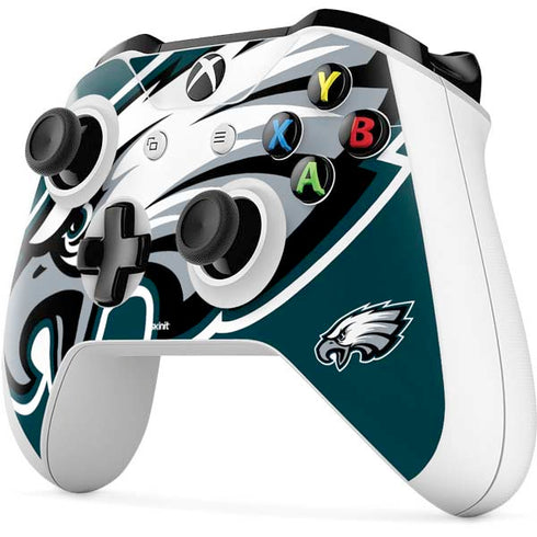 NFL Philadelphia Eagles Large Logo Xbox One S Controller Skin