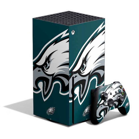 NFL Philadelphia Eagles Large Logo Xbox Series X Bundle Skin