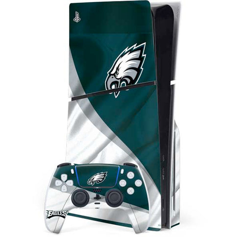 NFL Philadelphia Eagles PS5 Slim Disk Bundle Skin