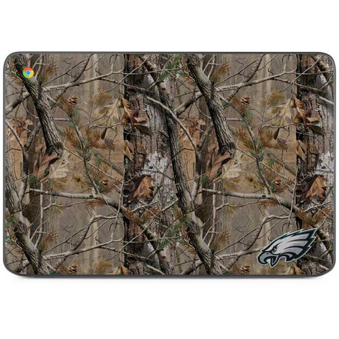NFL Philadelphia Eagles Realtree AP Camo HP Chromebook Skin