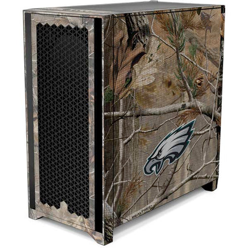 NFL Philadelphia Eagles Realtree AP Camo Corsair 4000D Tempered Glass Mid-Tower ATX Case Skin