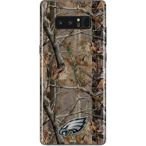 NFL Philadelphia Eagles Realtree AP Camo Galaxy Note 8 Skin