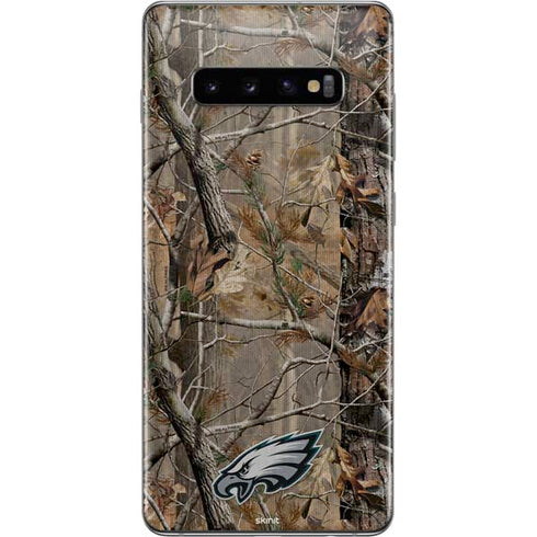 NFL Philadelphia Eagles Realtree AP Camo Galaxy S10 Plus Skin