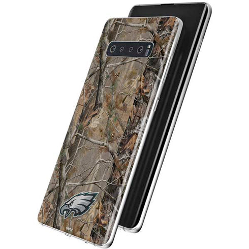 NFL Philadelphia Eagles Realtree AP Camo Galaxy S10 Plus Skin