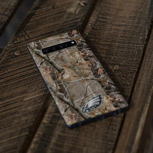 NFL Philadelphia Eagles Realtree AP Camo Galaxy S10 Skin