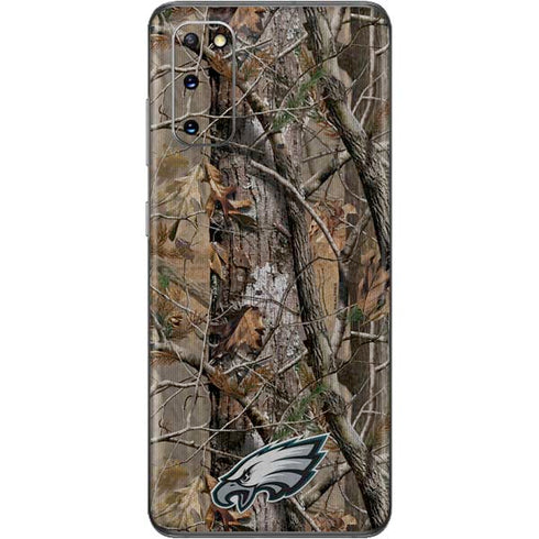 NFL Philadelphia Eagles Realtree AP Camo Galaxy S20 Skin