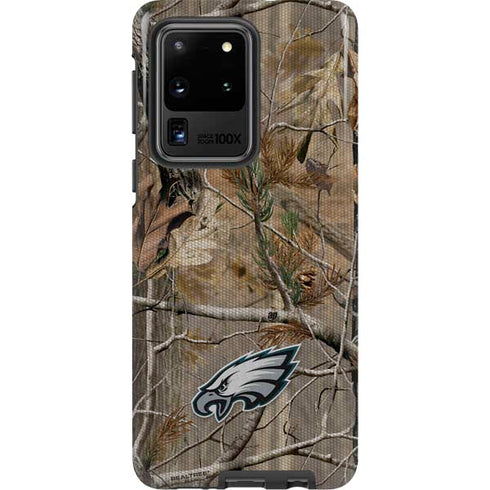 NFL Philadelphia Eagles Realtree AP Camo Galaxy S20 Ultra 5G Pro Case