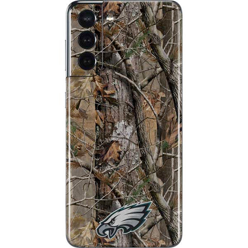 NFL Philadelphia Eagles Realtree AP Camo Galaxy S21 5G Skin