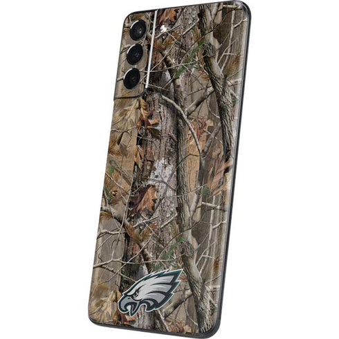 NFL Philadelphia Eagles Realtree AP Camo Galaxy S21 5G Skin