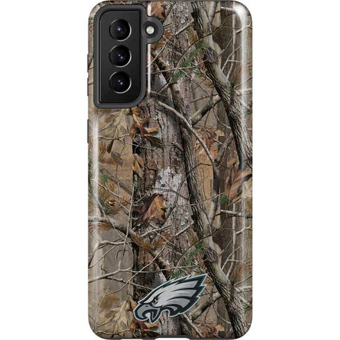 NFL Philadelphia Eagles Realtree AP Camo Galaxy S21 FE Pro Case