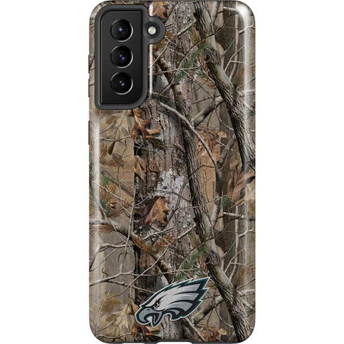 NFL Philadelphia Eagles Realtree AP Camo Galaxy S21 Plus 5G Pro Case