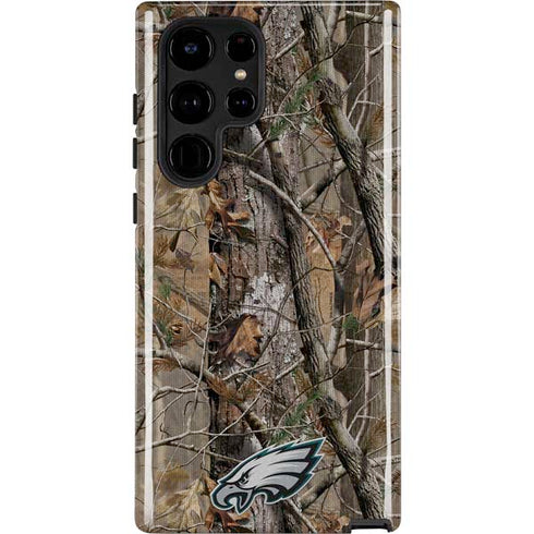 NFL Philadelphia Eagles Realtree AP Camo Galaxy S22 Ultra Pro Case