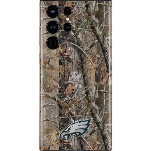 NFL Philadelphia Eagles Realtree AP Camo Galaxy S22 Ultra Skin