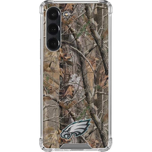 NFL Philadelphia Eagles Realtree AP Camo Galaxy S23 Plus Clear Case