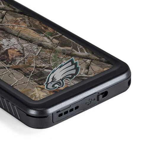 NFL Philadelphia Eagles Realtree AP Camo Galaxy S23 Plus Waterproof Case