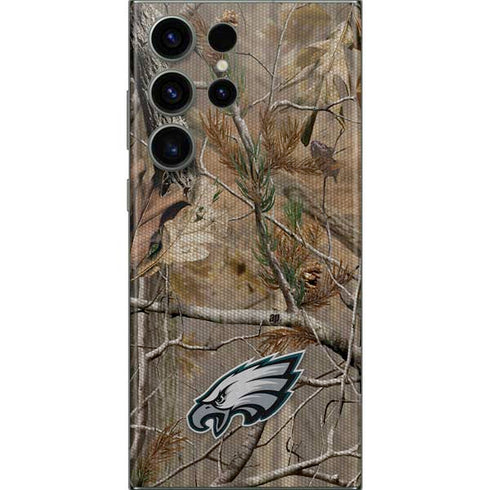 NFL Philadelphia Eagles Realtree AP Camo Galaxy S23 Ultra Skin