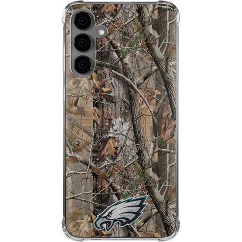 NFL Philadelphia Eagles Realtree AP Camo Galaxy S24 Plus Clear Case