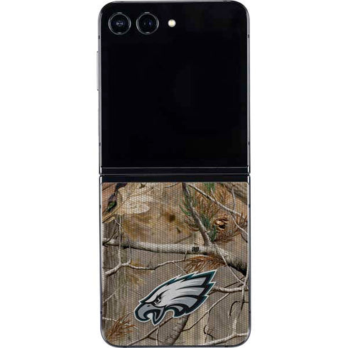 NFL Philadelphia Eagles Realtree AP Camo Galaxy Z Flip5 5G Skin
