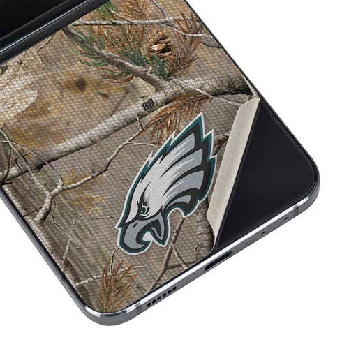 NFL Philadelphia Eagles Realtree AP Camo Galaxy Z Flip5 5G Skin