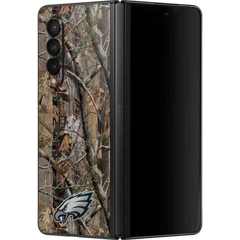 NFL Philadelphia Eagles Realtree AP Camo Galaxy Z Fold3 5G Skin